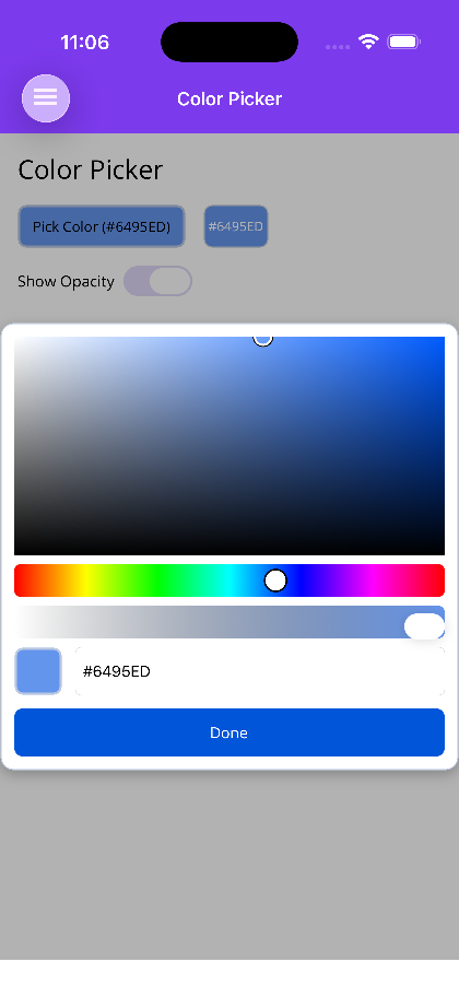 Color Picker Button