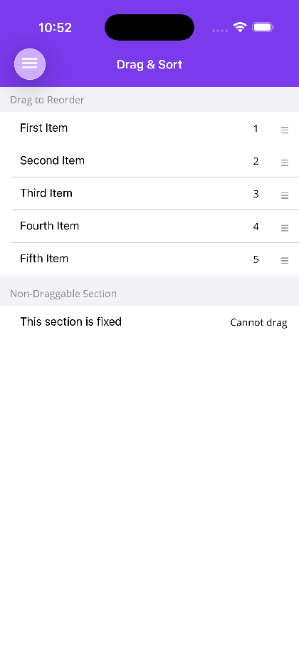Drag & Sort